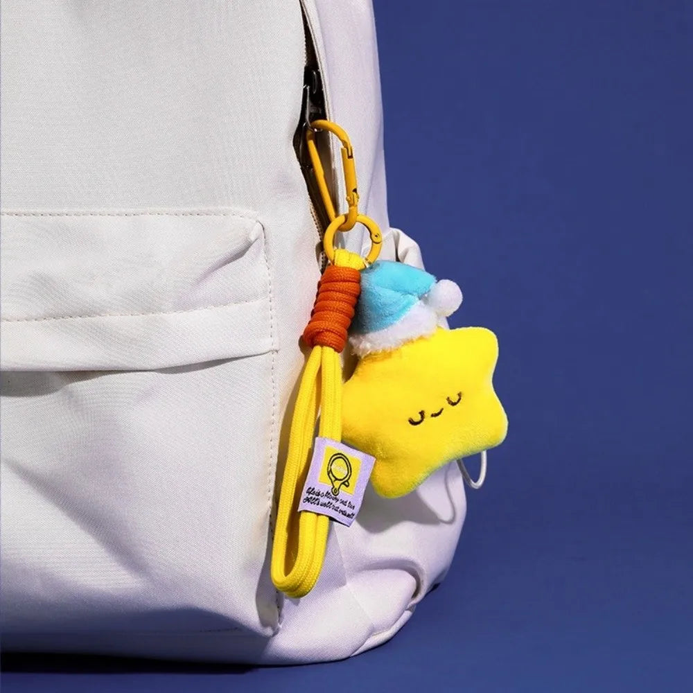 Kawaii Star Plush Keychain – Fluffy Doll Bag Charm Plush Keychain Charm P3