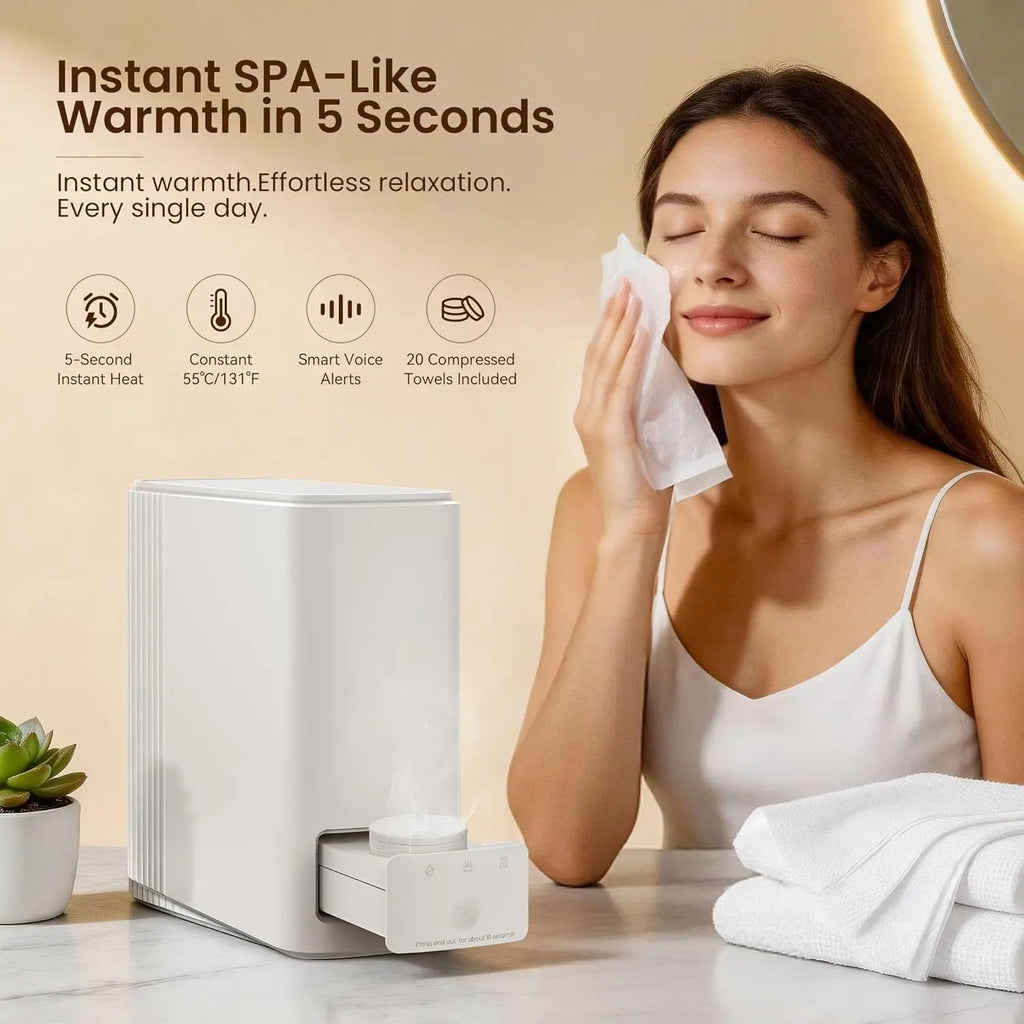 Smart Portable Electric Hot Towel Warmer & Dispenser Electric Towel Warmer P3