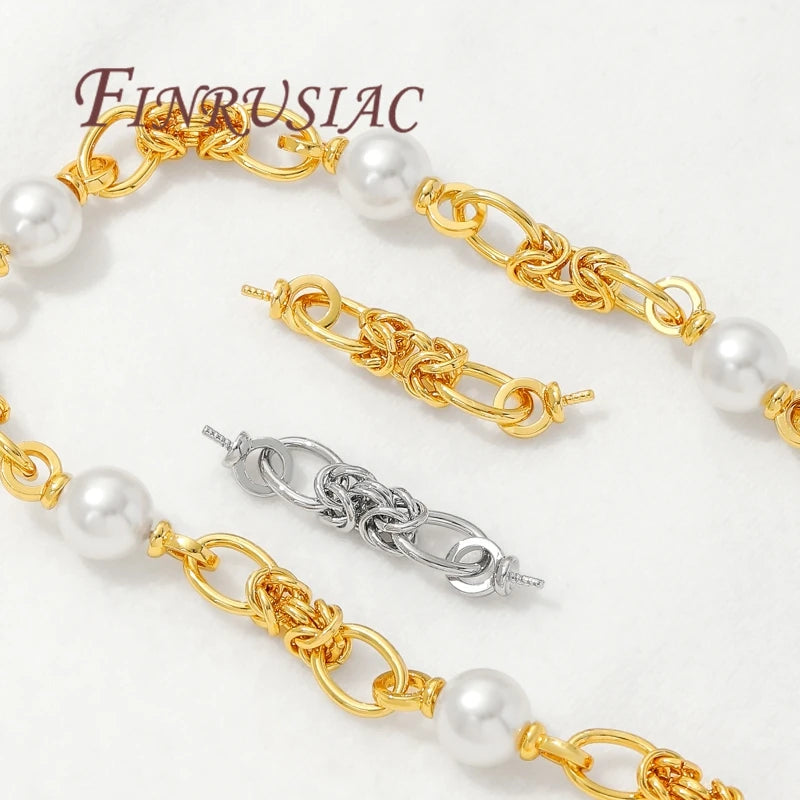 18K Gold Plated Jewelry Connectors | DIY Necklace & Bracelet Jewelry Connectors P3