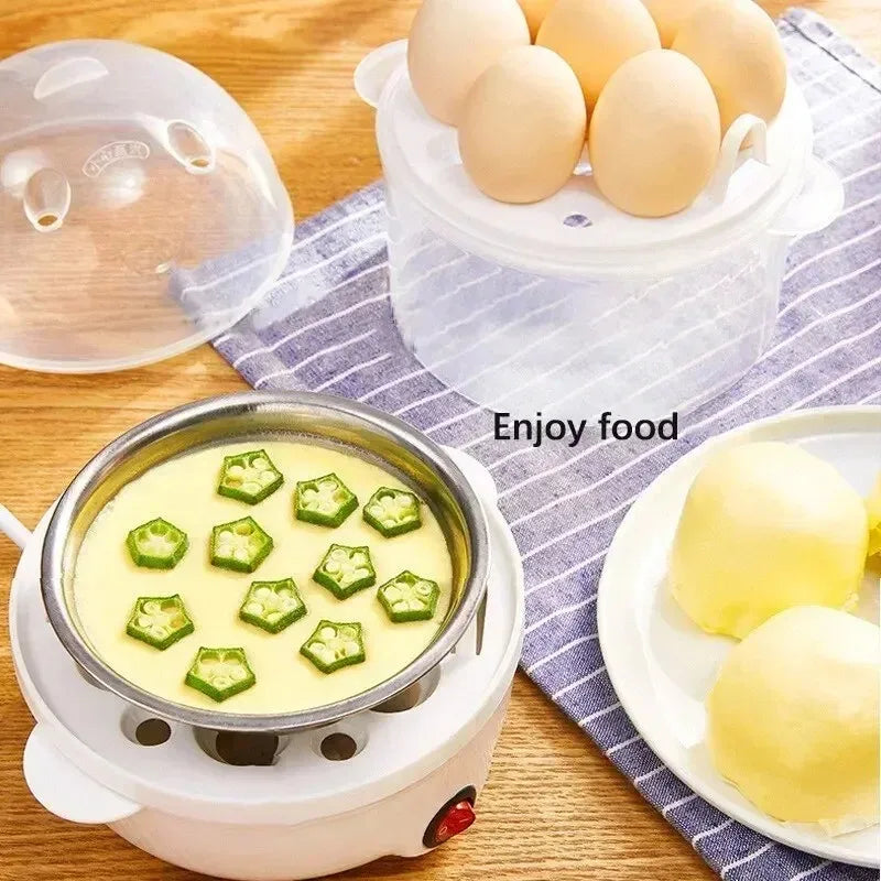 NOCCLILI Double Layer Electric Egg Steamer Cooker – 7+ Eggs Electric Egg Steamer P3