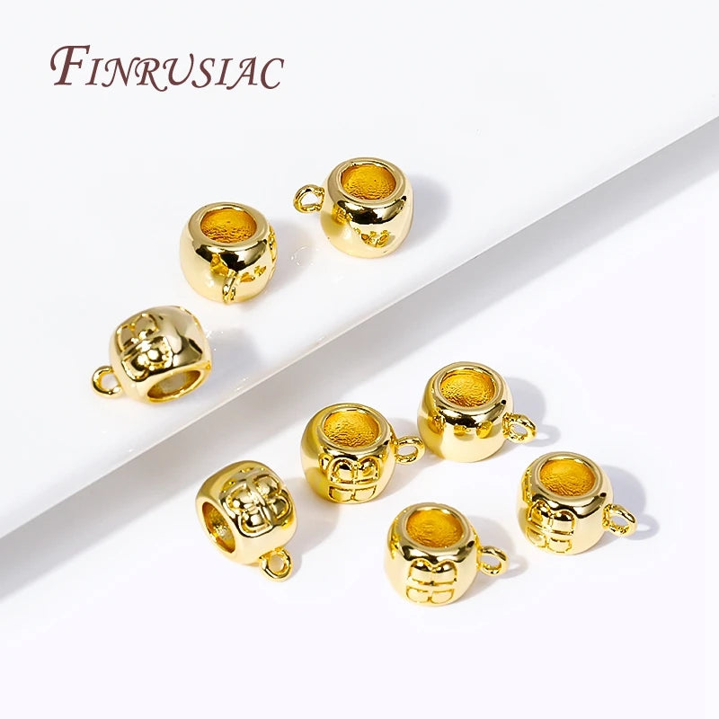 18K Gold Plated Pendant Bail Connectors | DIY Jewelry Findings Jewelry Making Findings P3