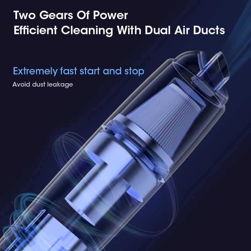 Mini Wireless Handheld Vacuum – Car & Home Portable Cleaner Handheld Vacuum P3