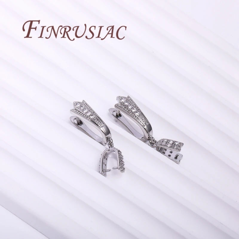 18K Gold Plated Earring Hooks & Pinch Bail Findings – DIY Set Earring Findings Set P3