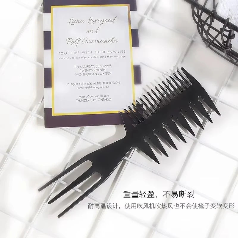 Double-Sided Big Teeth Tail Comb – Anti-Static Styling Tool Hair Styling Comb P3