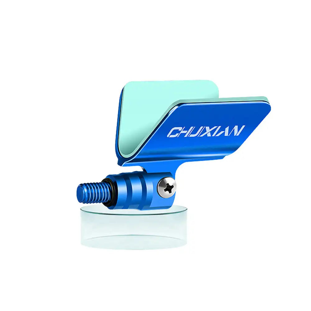 Aluminum Alloy Auto-Rebound Fishing Rod Holder | 8mm Universal Fishing Rod Holder P3 Blue
