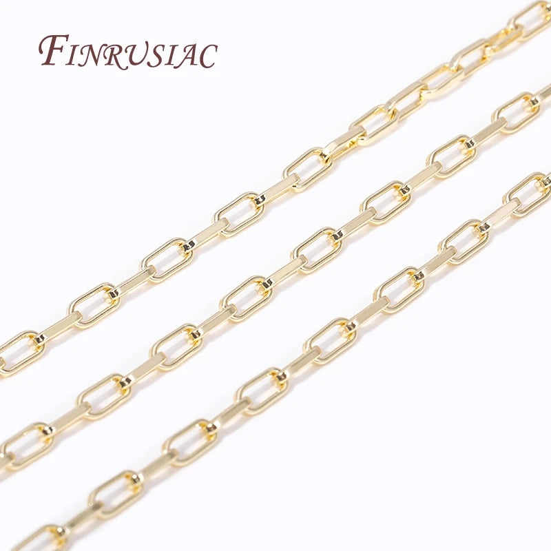 14K Gold Plated Cable Chain Spool – DIY Jewelry Making Jewelry Chain Spool P3