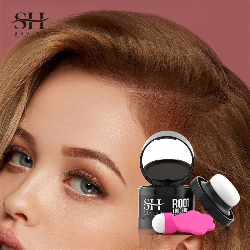 Sevich Hairline Shadow Powder – Root Touch-Up Concealer 4g Hairline Concealer Powder P3