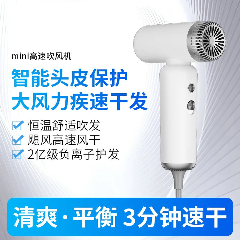 Portable Negative Ion High-Speed Hair Dryer – Hot & Cold Air Ionic Hair Dryer P3