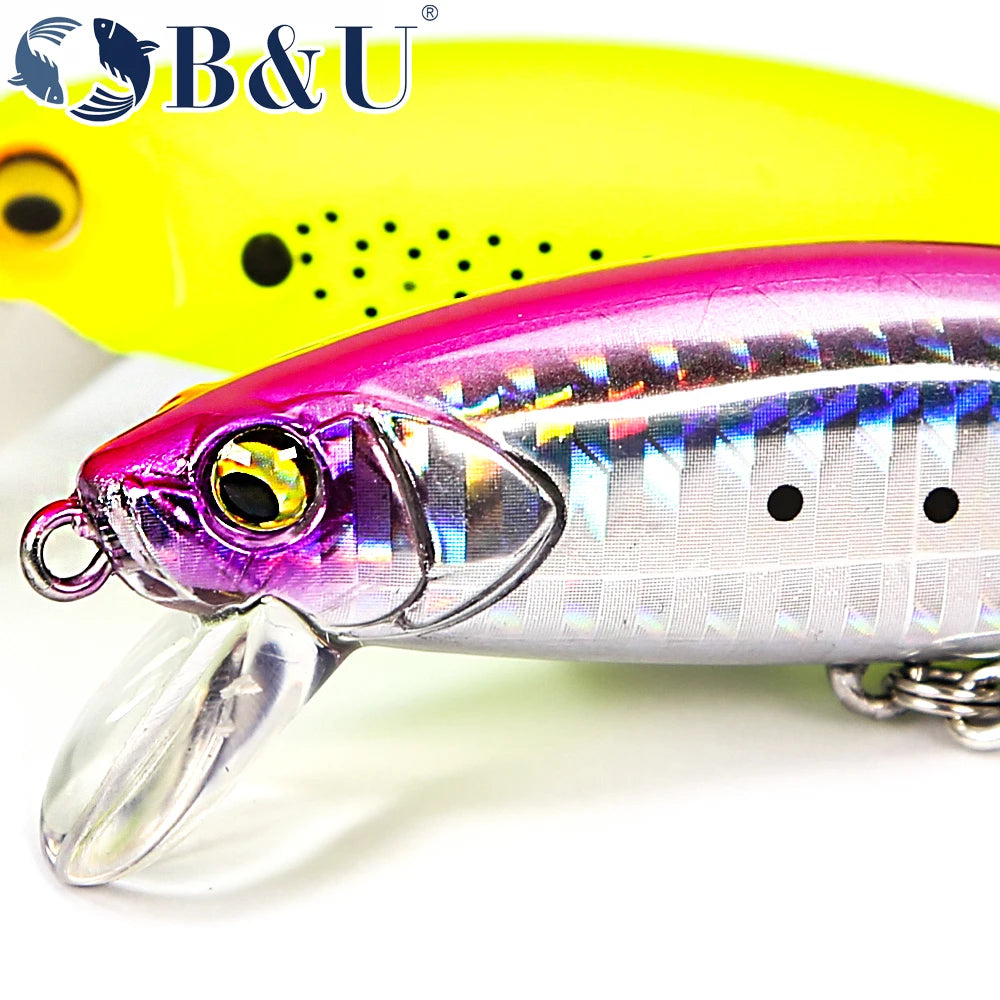 B&U 82S 27g Sinking Minnow Saltwater Hard Lure | Long Cast Saltwater Fishing Lure P3
