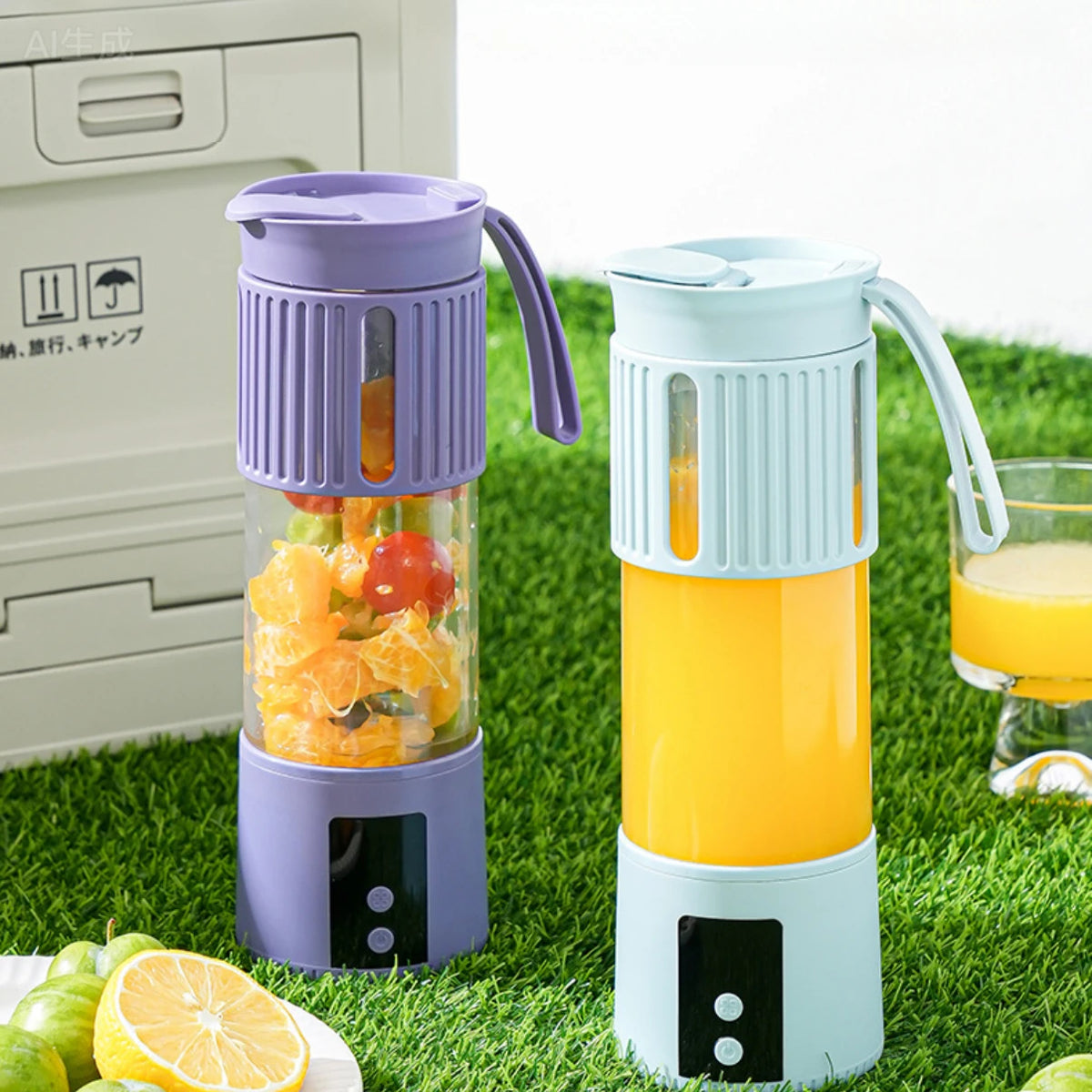 Portable Rechargeable Smoothie Blender Juicer Cup – USB Portable Personal Blender P3