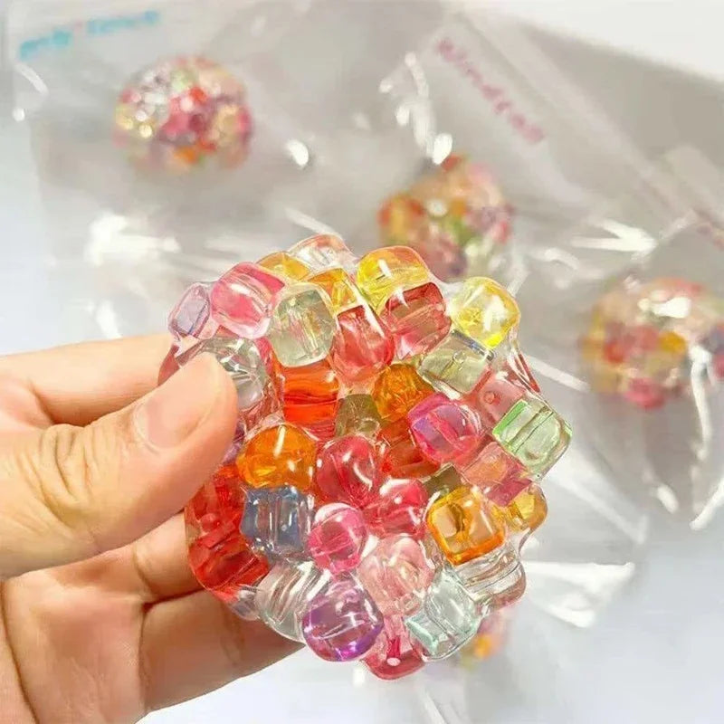 Fidget Ice Cube Squishy Squeeze Ball – Sensory Toy for Kids & Adults Fidget Sensory Toy P3