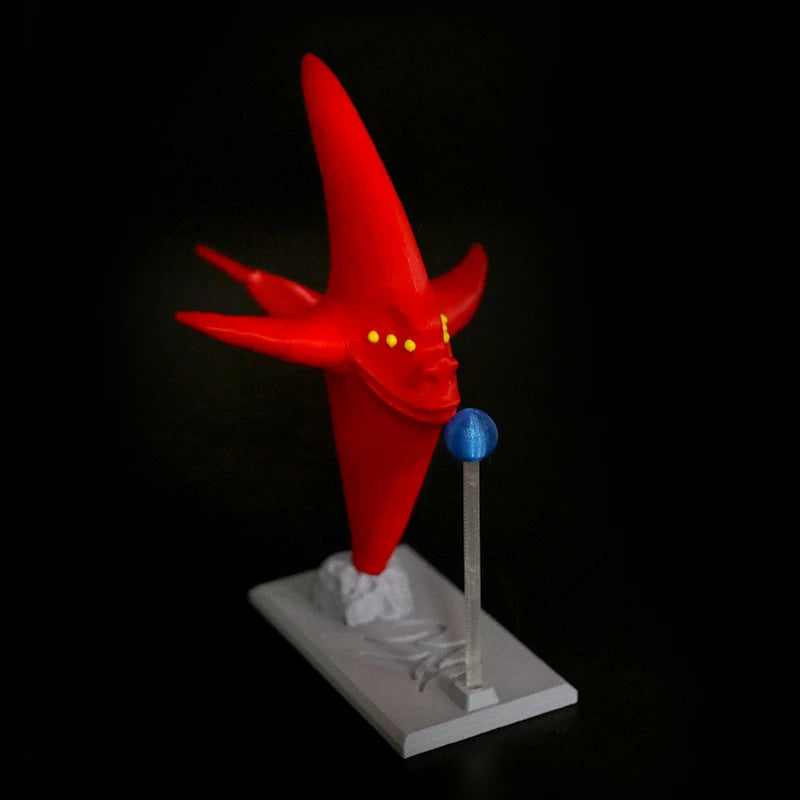 3D Printed Articulated Tentacle Creature – Mayan Desk Decor Collectible Model Toy P3
