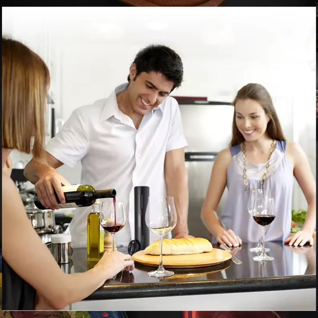 CLITON Electric Wine Opener Set – Automatic Corkscrew Kit Electric Wine Opener P3