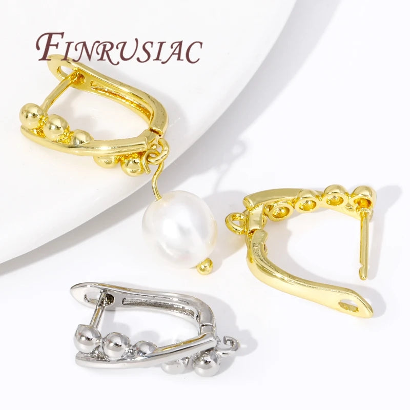 18K Gold Plated Earring Hooks & Clasps – DIY Jewelry Findings Earring Findings P3