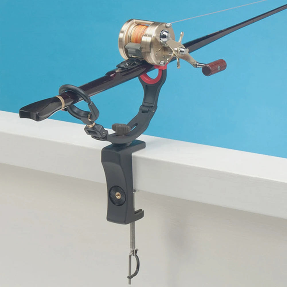 Adjustable Double-Head Boat Fishing Rod Holder | 360° Rack Fishing Rod Holder P3