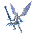 Winged Mech Robot Model – 3D Printed Poseable Desktop Figure Poseable Robot Figure P3 Default Title