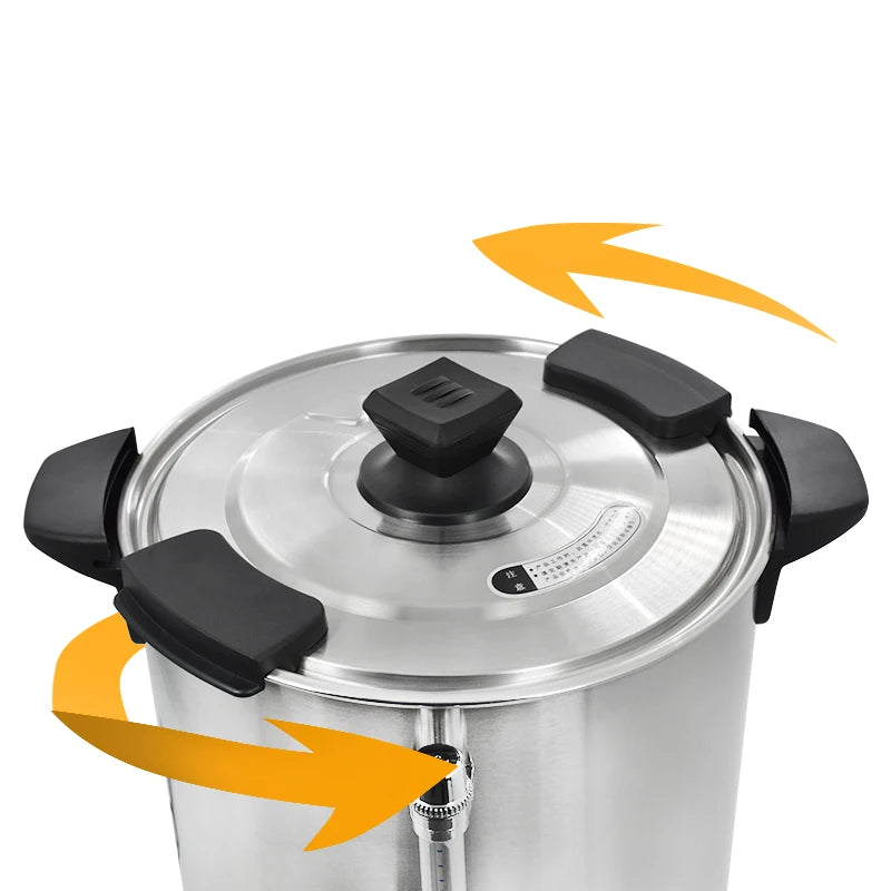 DUTRIEUX 30-Cup Electric Coffee Urn | Commercial Stainless Steel Electric Coffee Urn P3