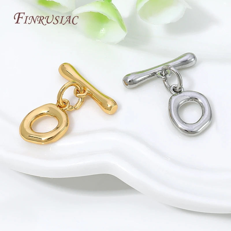 18K Gold Plated OT Toggle Clasp – DIY Jewelry Findings Jewelry Clasp Findings P3