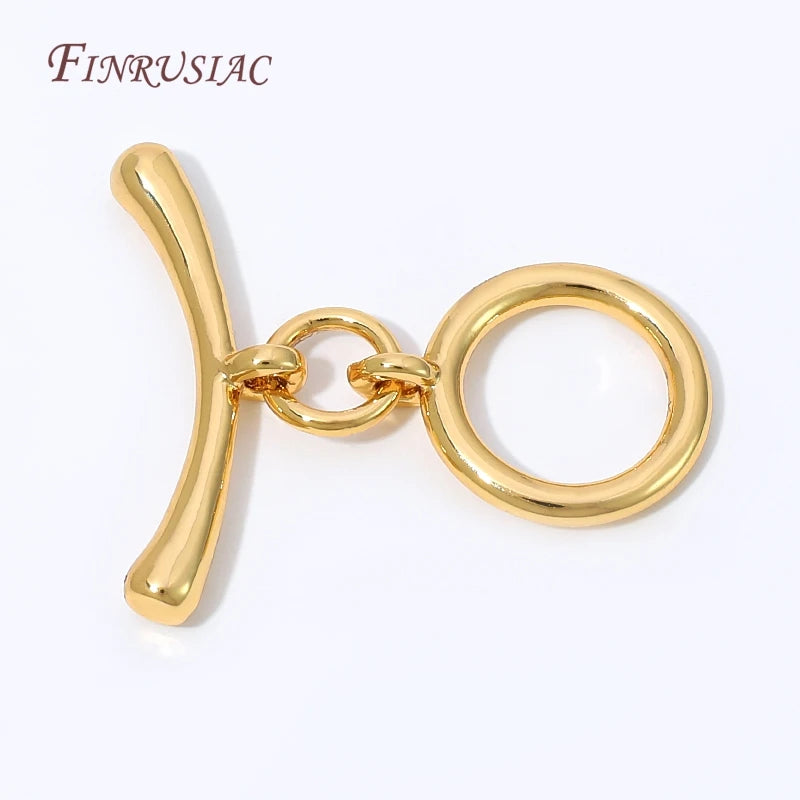 18K Gold Plated OT Toggle Clasp – DIY Jewelry Findings Jewelry Clasp Findings P3