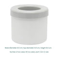 60-Grid Silicone Ice Cube Mold – Round Bucket Ice Maker Ice Cube Mold P3 Grey