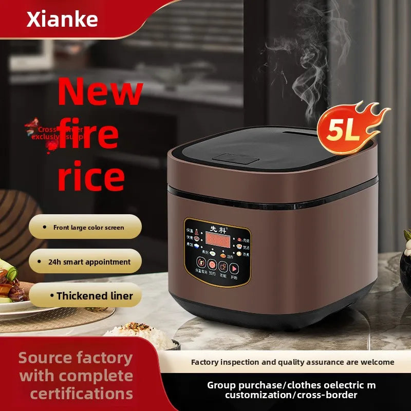 DUTRIEUX 5L Smart Electric Rice Cooker – Digital Timer, Non-Stick Electric Rice Cooker P3