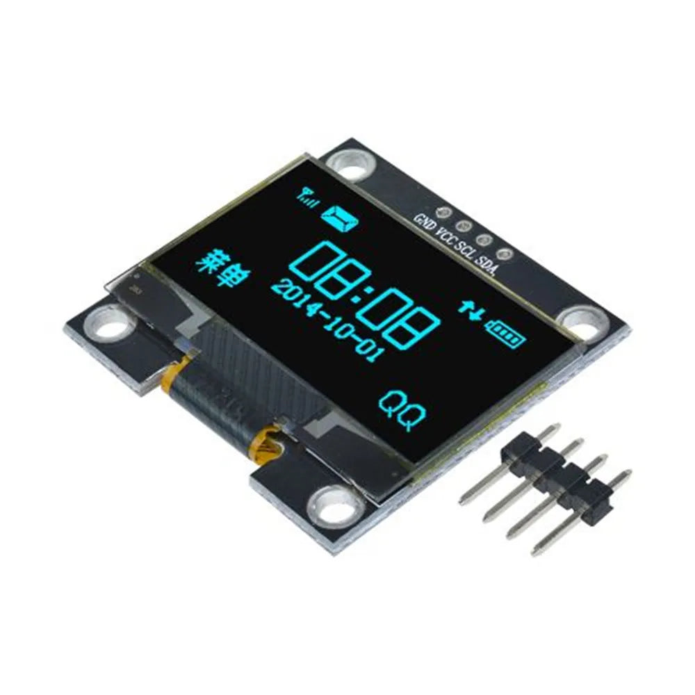 1.3" OLED Display Module 128×64 SSH1106 I²C SPI 3.3–5V OLED Display Module P3