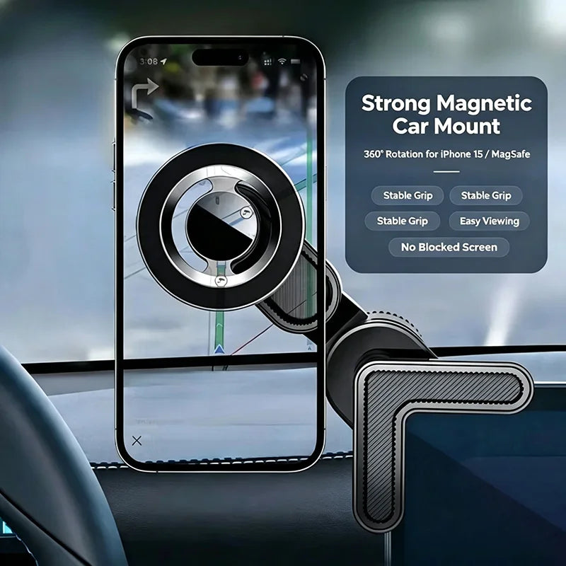 360° Magnetic Car Phone Mount – Universal Hands-Free Holder Magnetic Car Mount P3