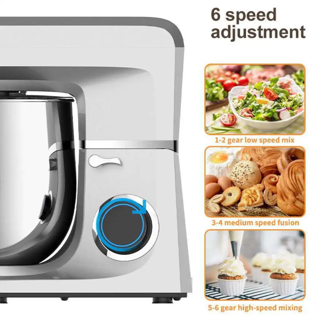 1300W Stand Mixer 11L Bowl – 6-Speed Electric Dough Mixer Electric Stand Mixer P3