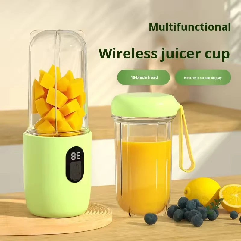 Portable Digital Juicer Cup – USB, 6 Blades, Travel Ready Portable Juicer Cup P3