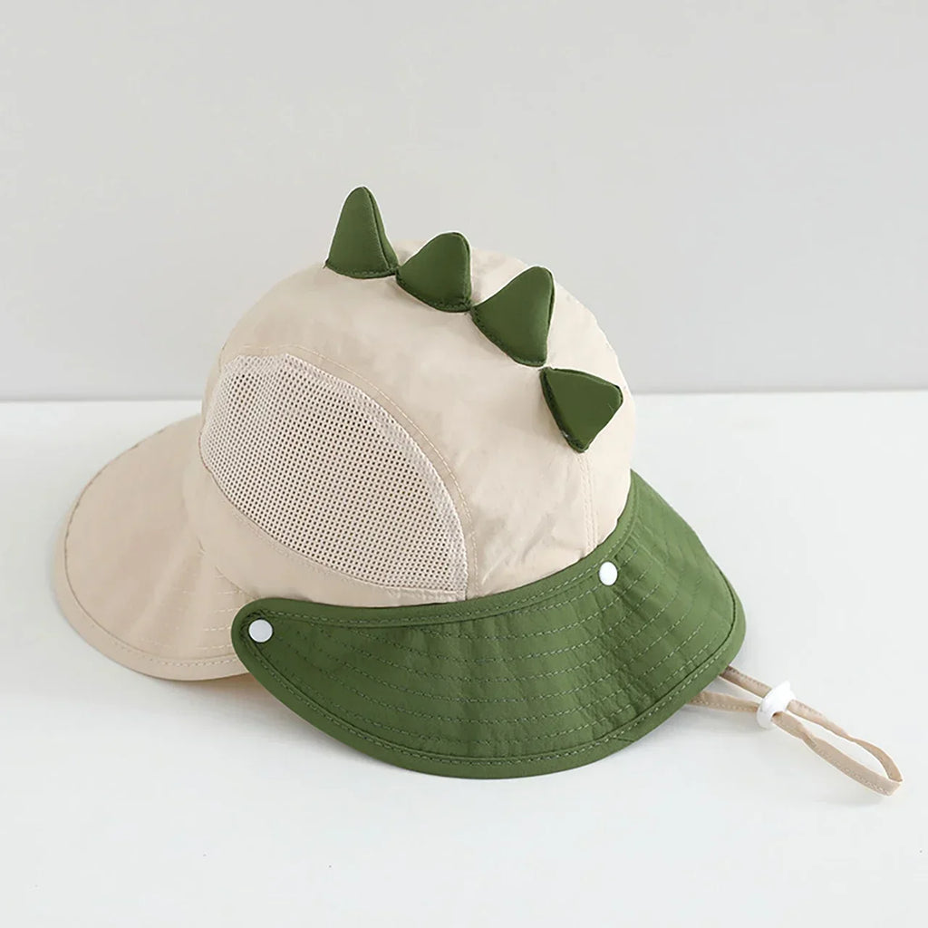 Baby Wide Brim Sun Hat – Cartoon Bear Ear UV Cap for Toddlers Baby Sun Hat P3