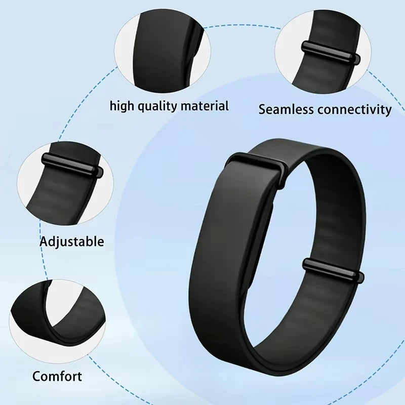 Soft Silicone Sport Watch Band for Fitbit | Sweatproof Loop Silicone Watch Band P3