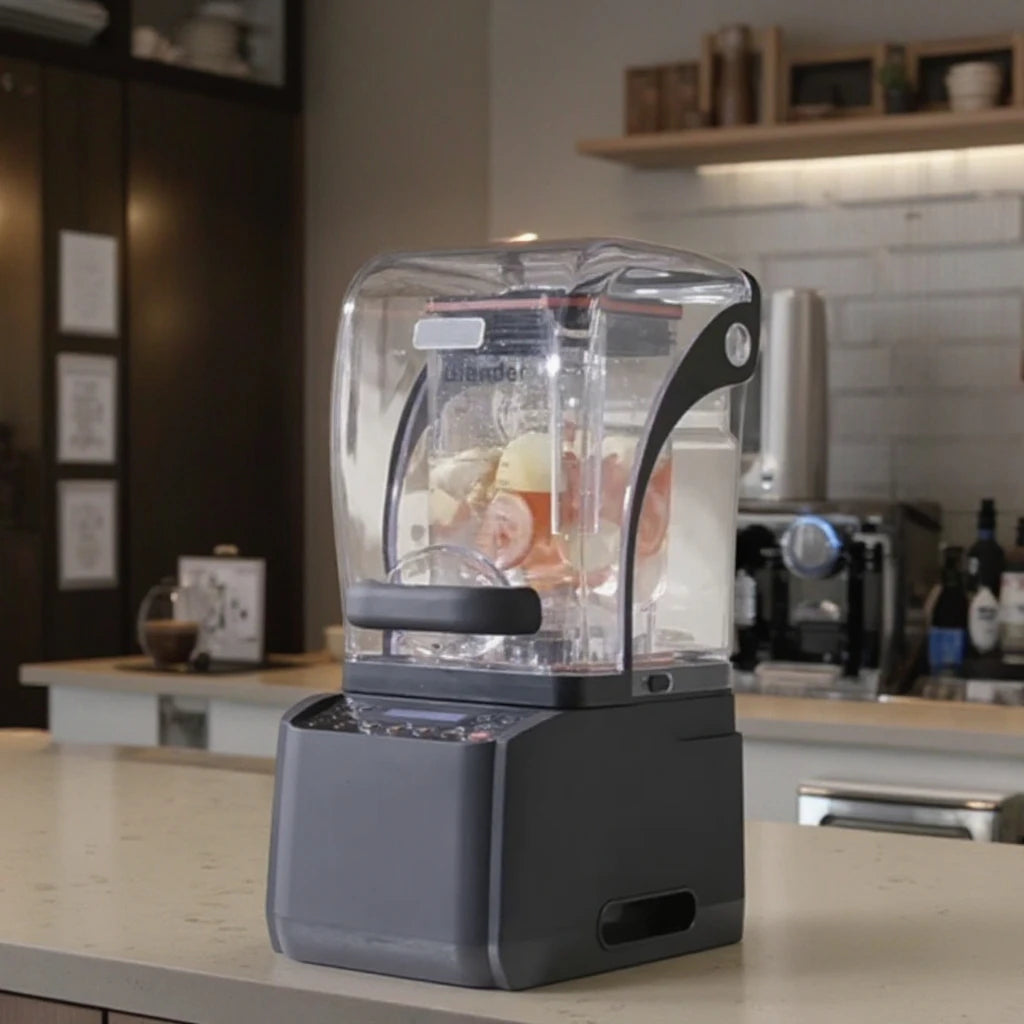 DUTRIEUX 2200W Commercial Quiet Blender – Smoothie & Juice Commercial Blender P3 Black AU