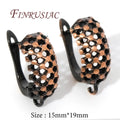Antique Bronze Earring Hooks – Brass DIY Jewelry Making Findings Earring Hooks Findings P3 Red Color 3 pairs