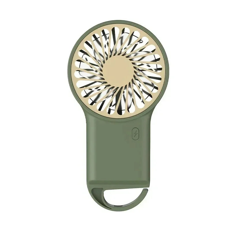 Cute Cartoon Mini Fan – USB-C Rechargeable Handheld Desk Fan Portable Mini Fan P3