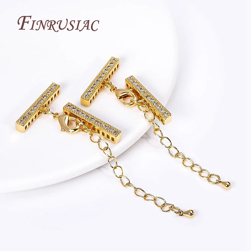 18K Gold Plated Lobster Clasp & Spacer Bar Jewelry Findings Kit Jewelry Findings Kit P3