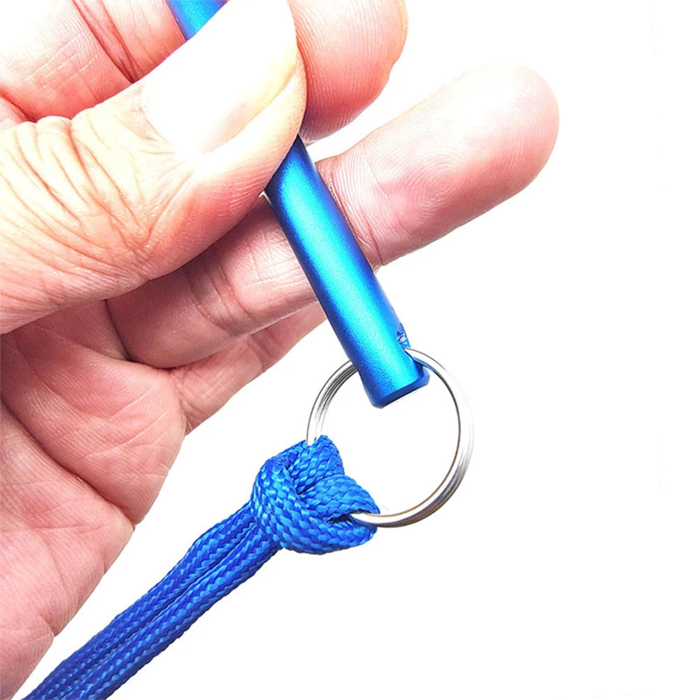 Aluminum Alloy Diving Pointer Stick with Braided Rope 35cm Diving Pointer Stick P3