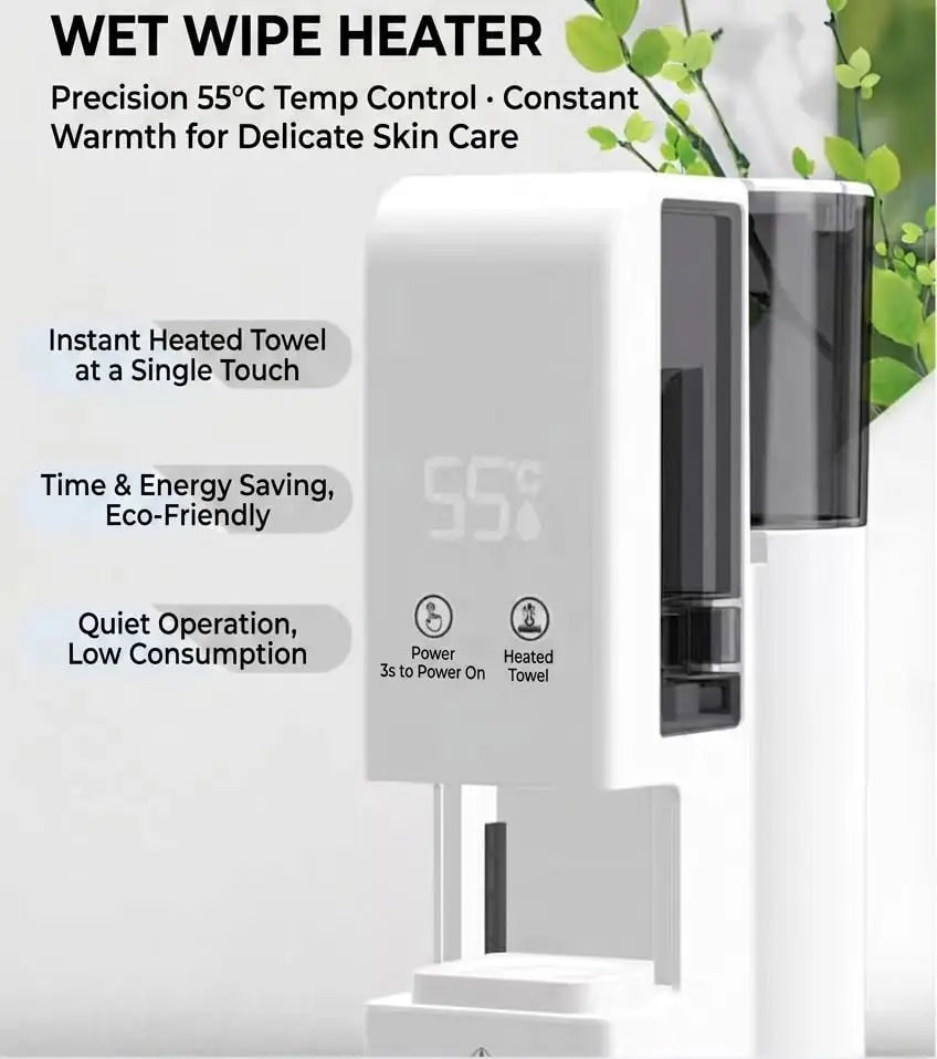 Automatic Hot Towel Warmer Dispenser – 5-Second Spa Heating Towel Warmer Dispenser P3 No plug