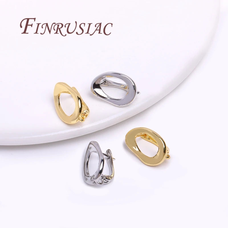 18K Gold Plated Earring Hooks – DIY Jewelry Making Findings Earring Hooks P3