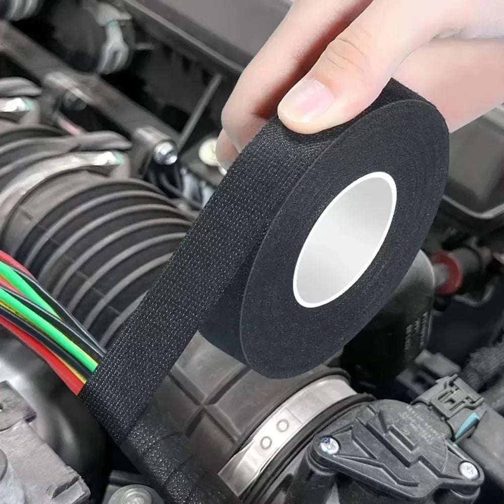 15M Automotive Cloth Electrical Tape – Heat Resistant & Waterproof Electrical Fabric Tape P3