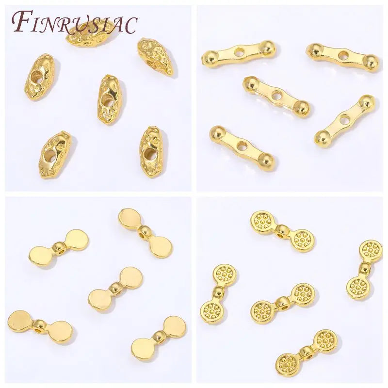 18K Gold Plated Spacer Beads – DIY Jewelry Making Supplies Jewelry Spacer Beads P3