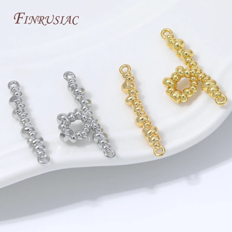 18K Gold Plated Bar Connector – DIY Jewelry Link Findings Jewelry Connector Findings P3