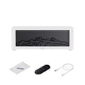 Flame Essential Oil Diffuser & Humidifier | RGB Light Aroma Oil Diffuser P3 WHITE