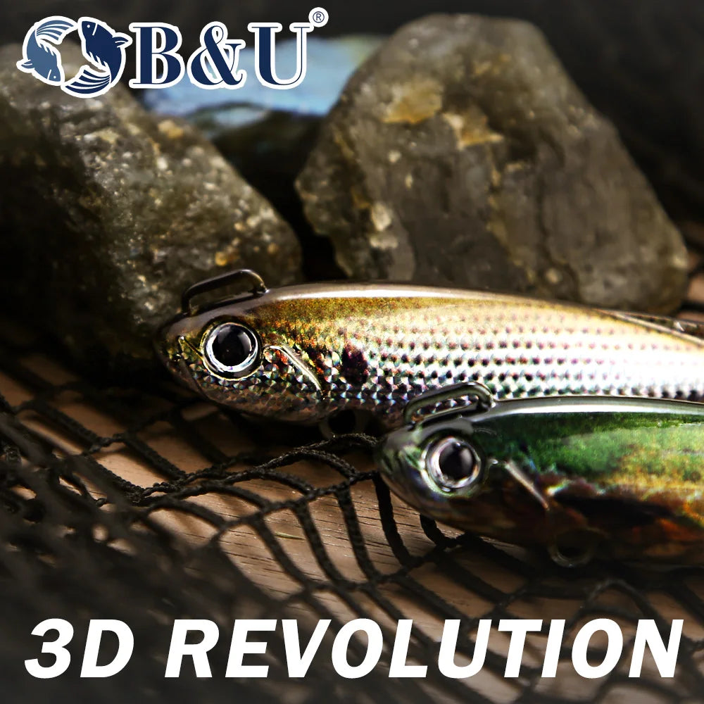 B&U Saltwater Metal Jig Spin Tail Swimbait | Long Casting Lure Metal Jig Lure P3