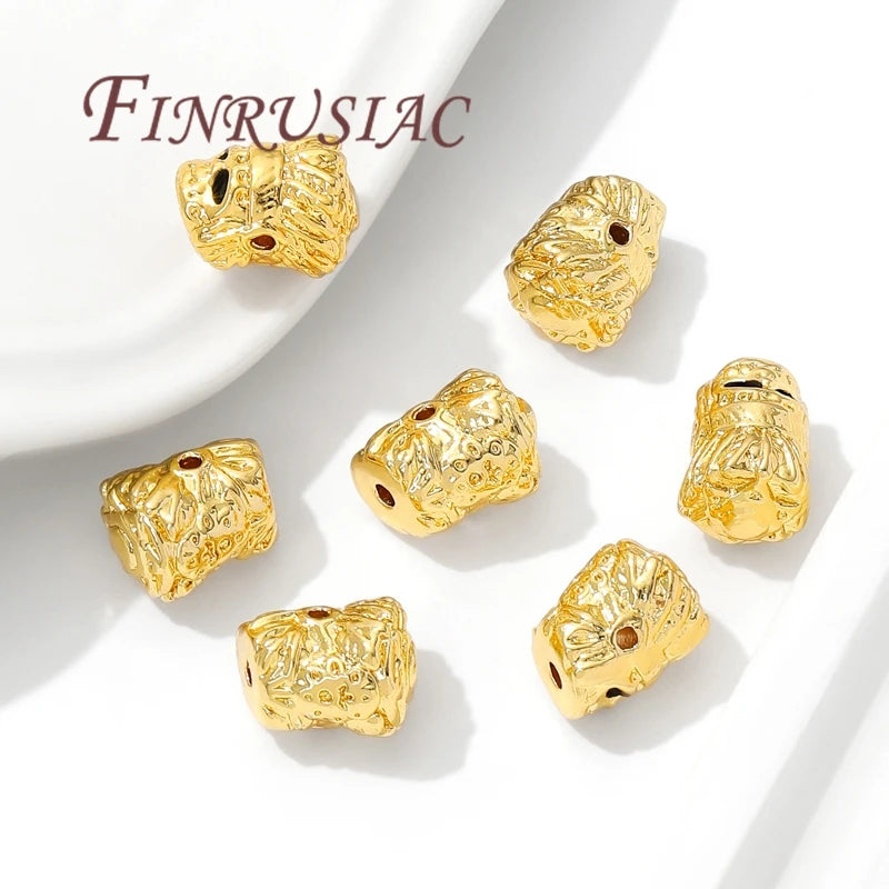 10mm 18K Gold Plated Spacer Beads – DIY Jewelry Making Jewelry Spacer Beads P3