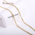 14K Gold Plated Cable Chain Spool – DIY Jewelry Making Jewelry Chain Spool P3 14K Real Gold Plated 1 Meter