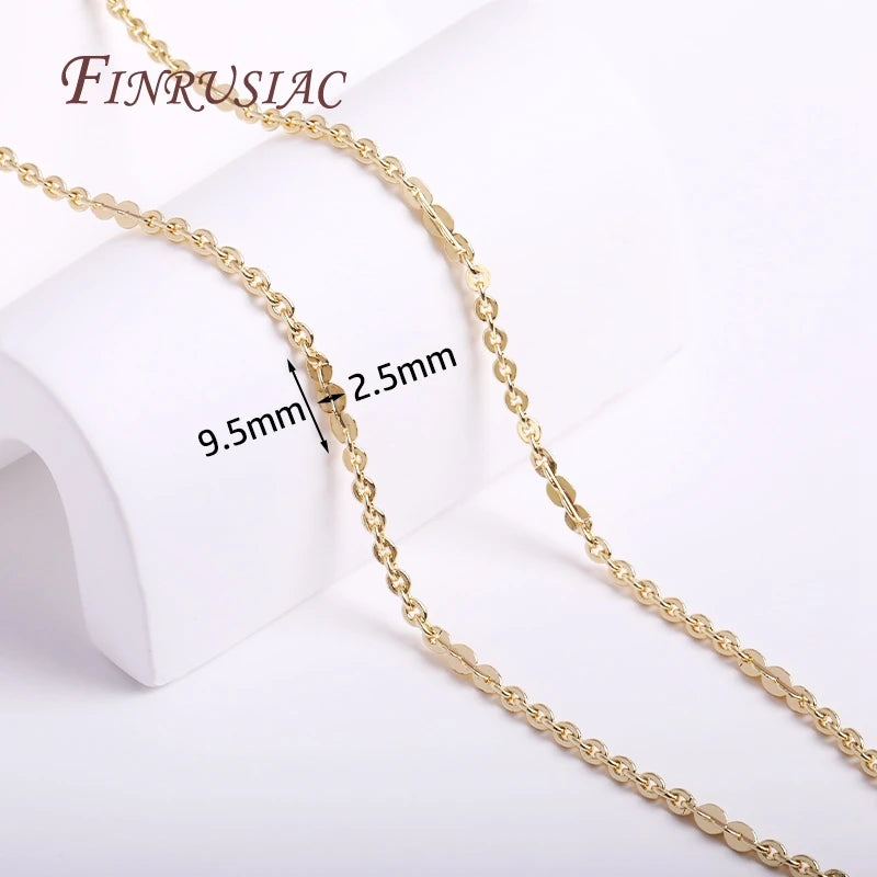 14K Gold Plated Cable Chain Spool – DIY Jewelry Making Jewelry Chain Spool P3 14K Real Gold Plated 1 Meter