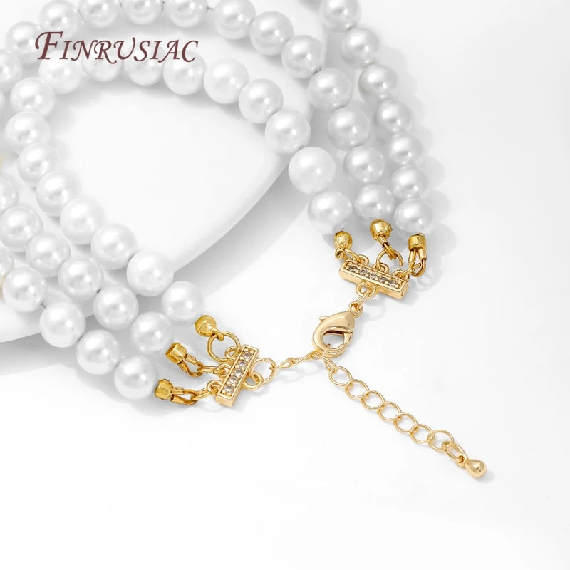 18K Gold Plated Brass Chain Extender – DIY Pearl Necklace Connector Jewelry Finding P3