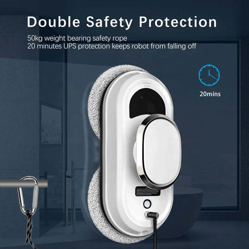 Automatic Window Cleaning Robot – Brushless Motor, Remote Control Window Cleaning Robot P3