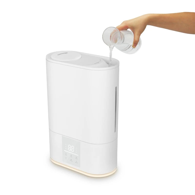 LED Ultrasonic Aroma Humidifier | Top Fill, Mist & Timer Ultrasonic Humidifier P3