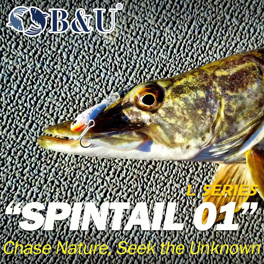 B&U Tail Spinner Fishing Lure – Metal Spoon Blade 6/10/14g Tail Spinner Lure P3